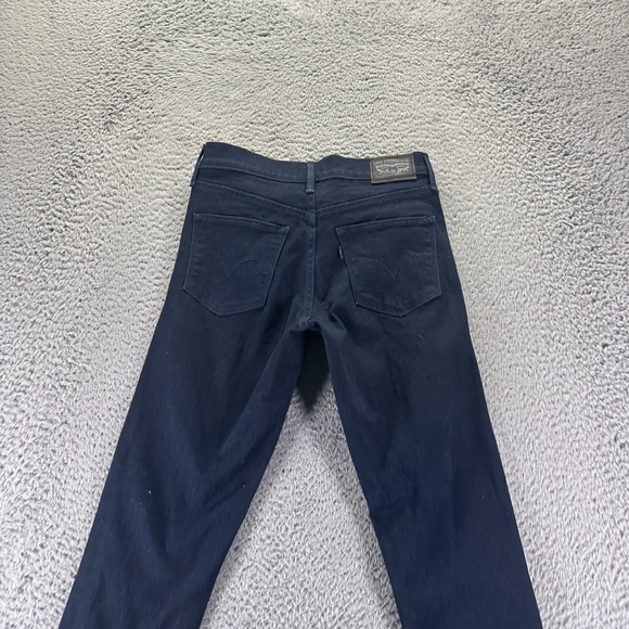 Levi's 311 Shaping Jeans Womens 27x28 Blue Denim Cotton Skinny Faded Stretch - Picture 8 of 12